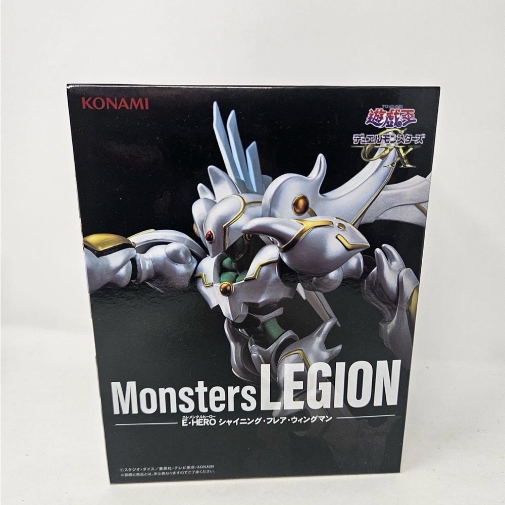 KONAMI Yu-Gi-Oh E HERO Shining Flare Wingman Monsters LEGION Figure NEW‎